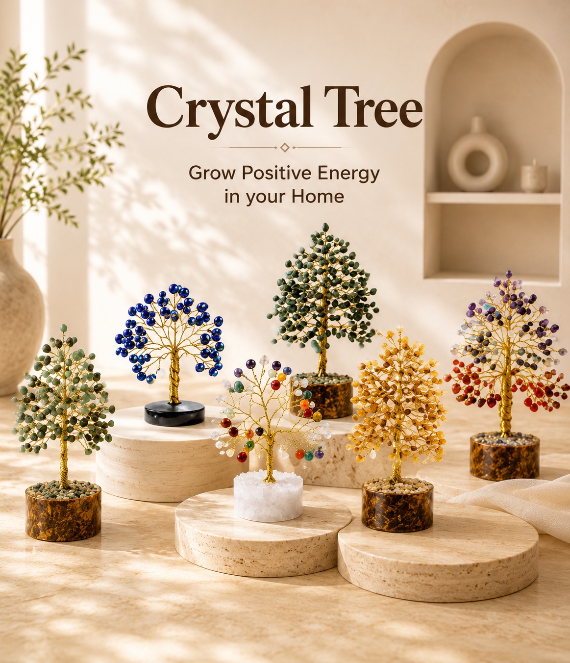 Curators of Earth's Mystical Treasures - Natural Agate Gemstones & Handcrafted Gemstone Trees